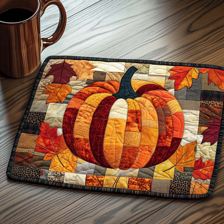 Harvest Moon Quilted Placemat