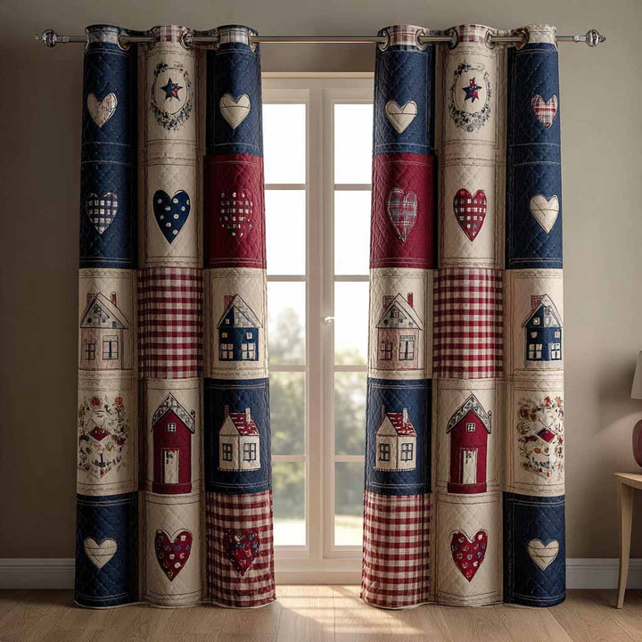 Heartland Home Quilted Curtains