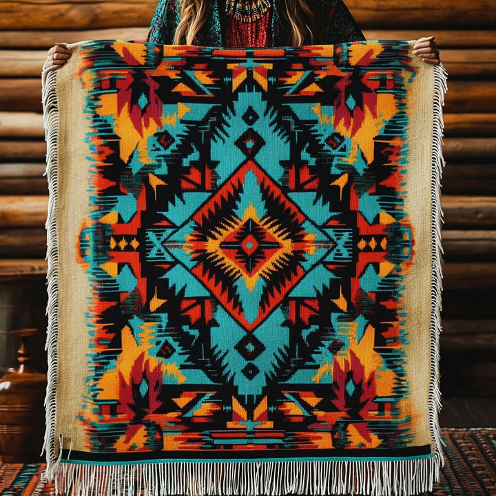 Heritage Weave Woven Sofa Blanket