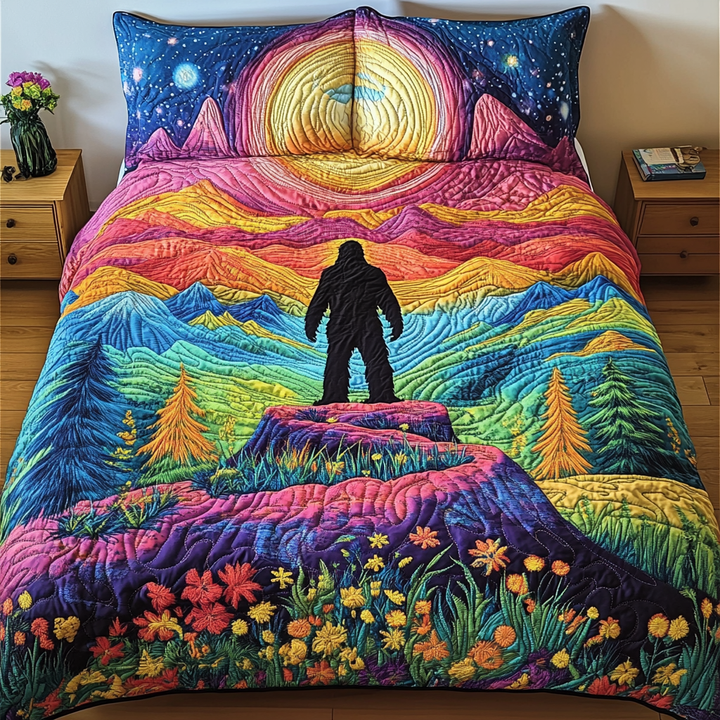Bigfoot Quilted Bedding Set