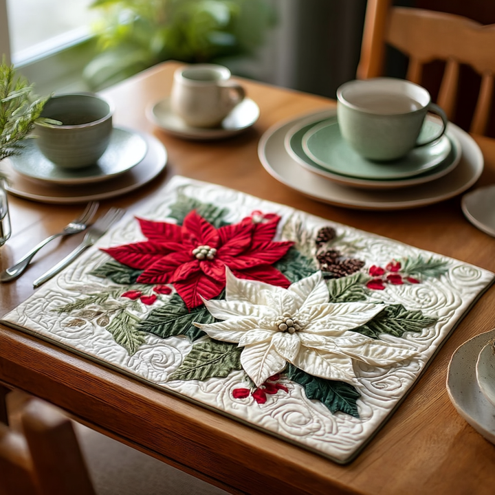 Holiday Radiance Quilted Place Mat