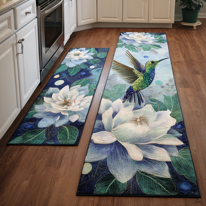 Hummingbird Dream Kitchen Area Rug
