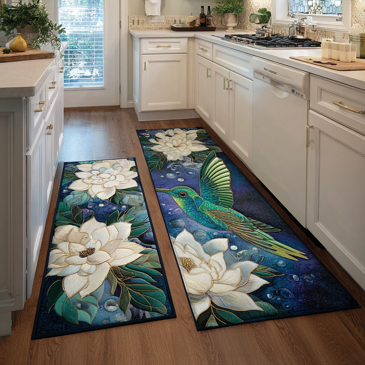 Hummingbird Song Kitchen Area Rug