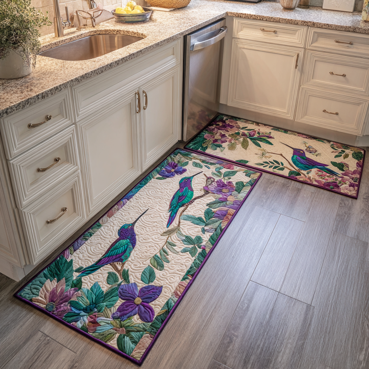 Hummingbird Song Kitchen Area Rug