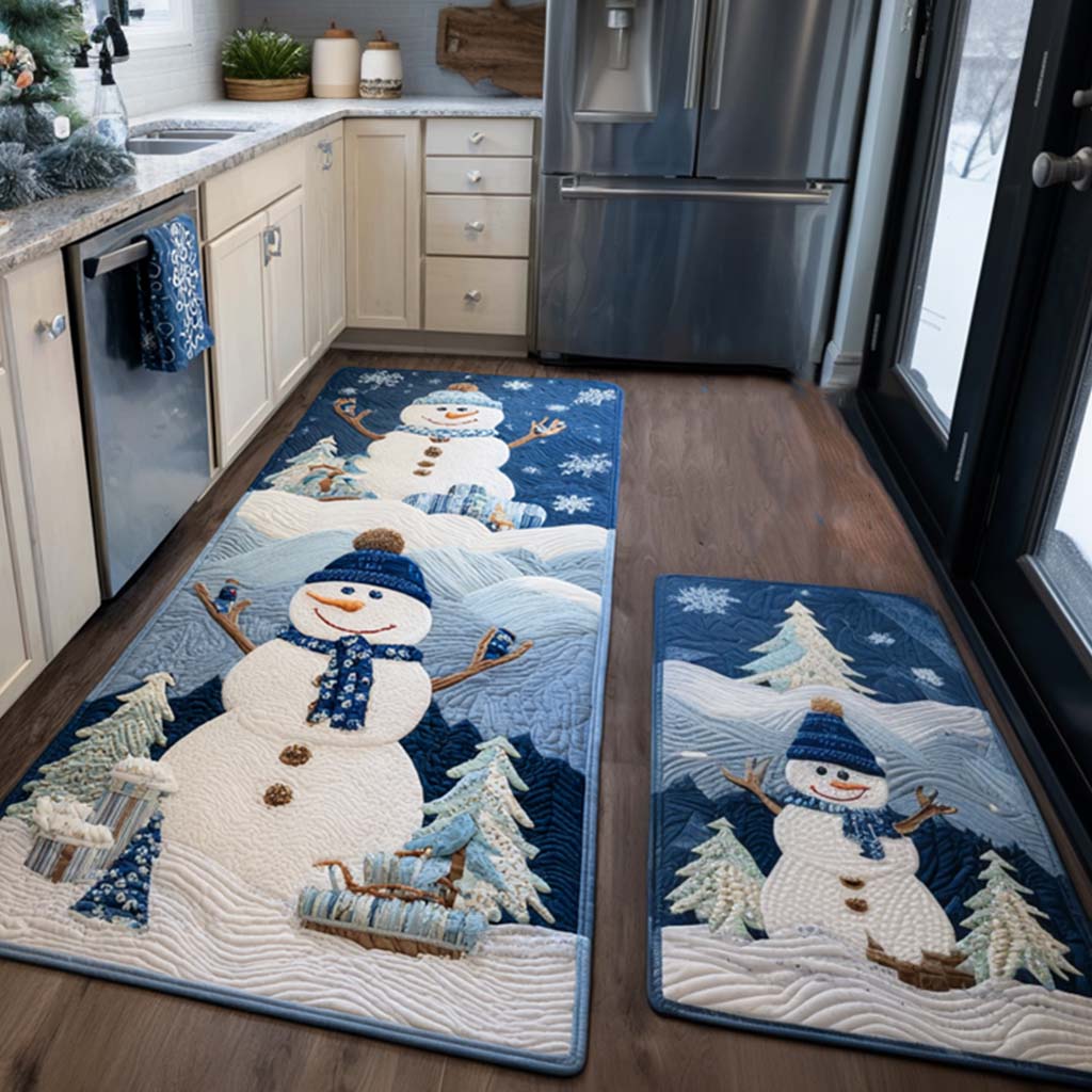 Xmas Kitchen Area Rug