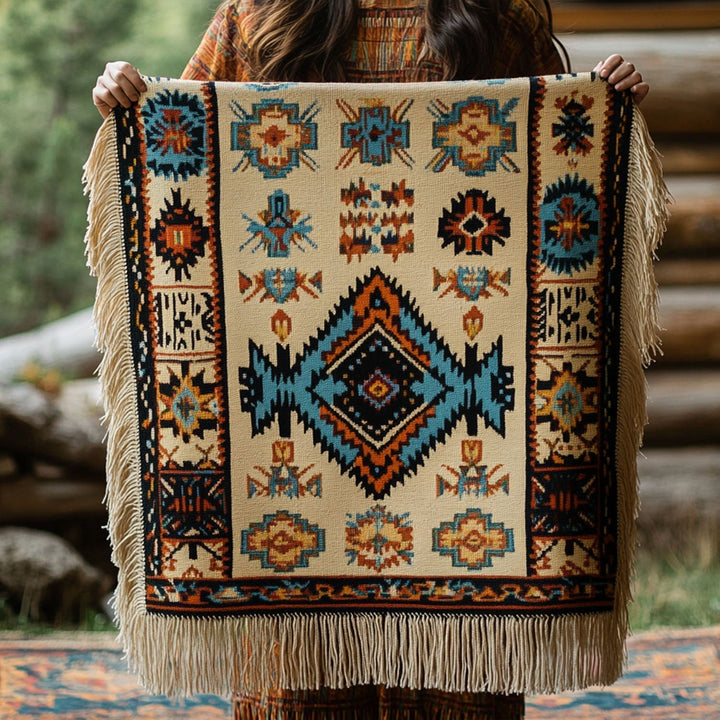Indigenous Soul Woven Sofa Blanket