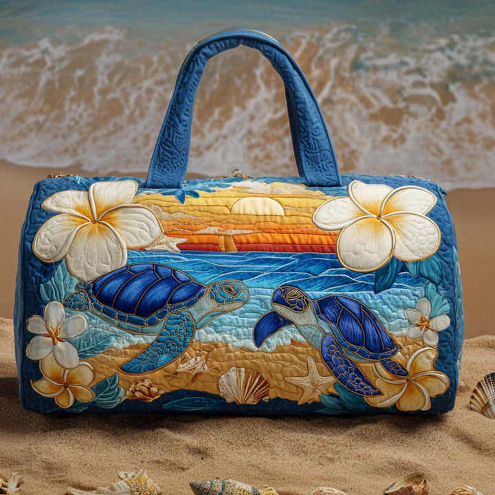 Island Escape Quilted Duffle Bag