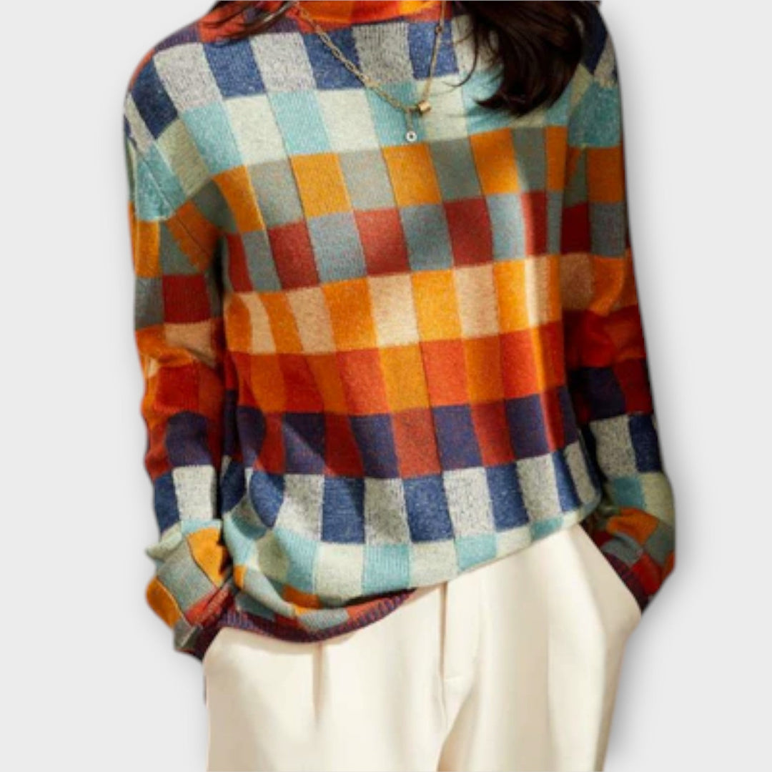Erika - Patchwork sweater