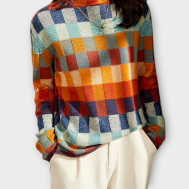 Erika - Patchwork sweater