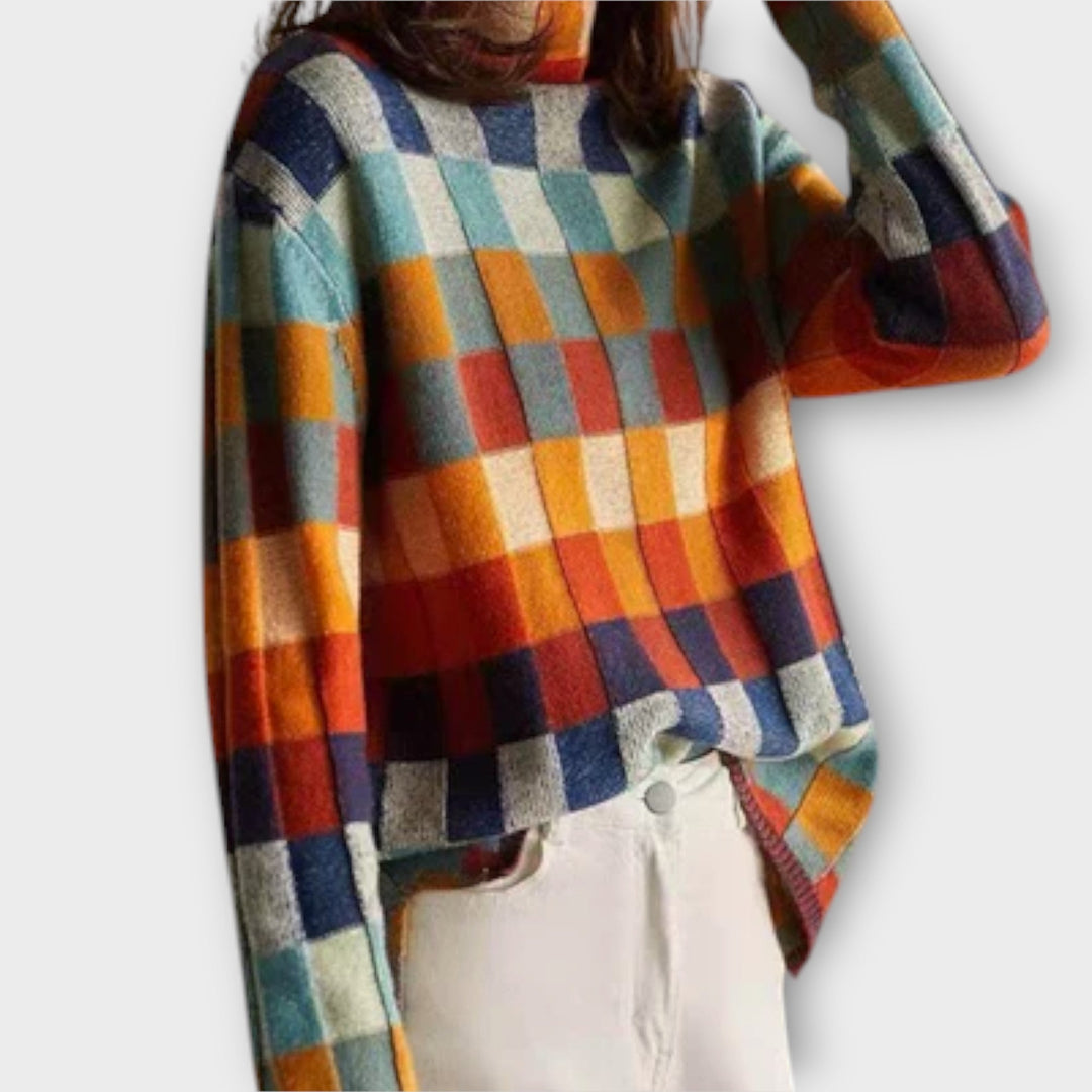 Erika - Patchwork sweater