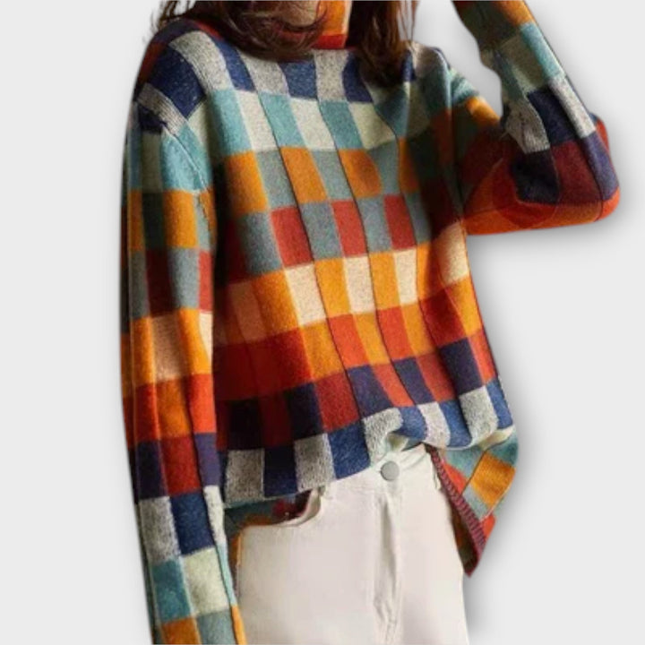 Erika - Patchwork sweater
