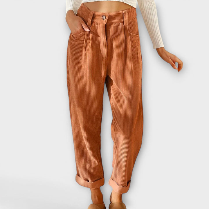 Modern cord pants