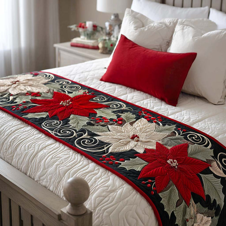 Jingle Glow Quilted Bed Runner