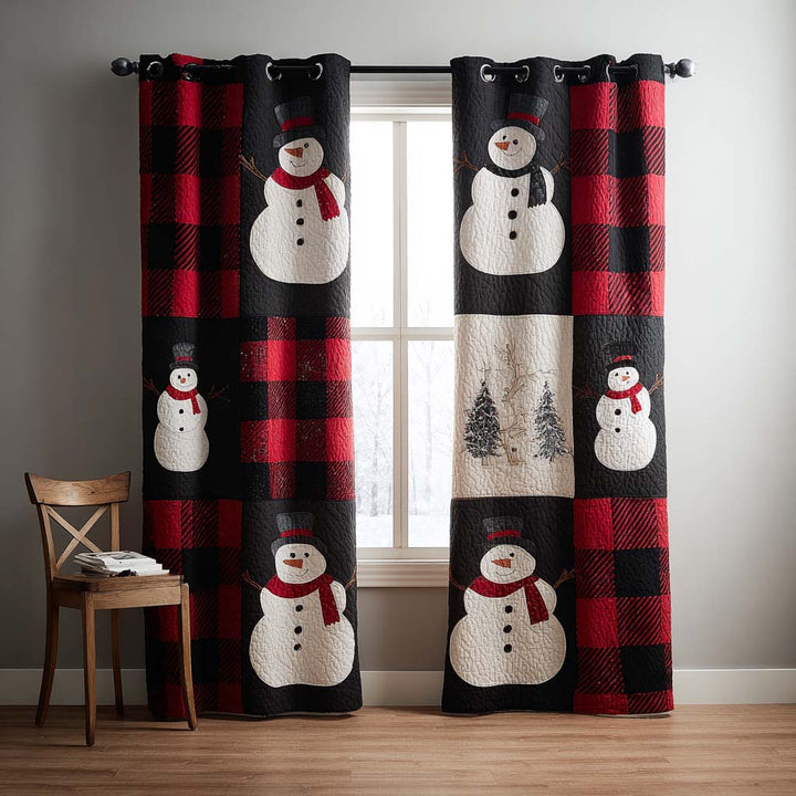 Jolly Moments Quilted Curtains