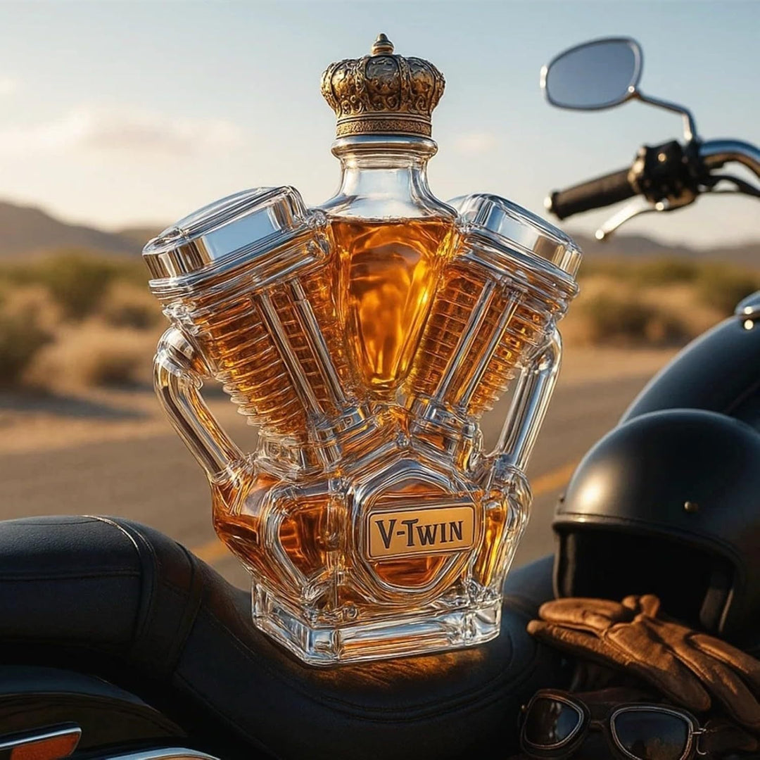 Whiskey decanter - V8 edition