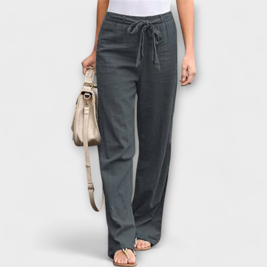 Loreen - Light linen trousers