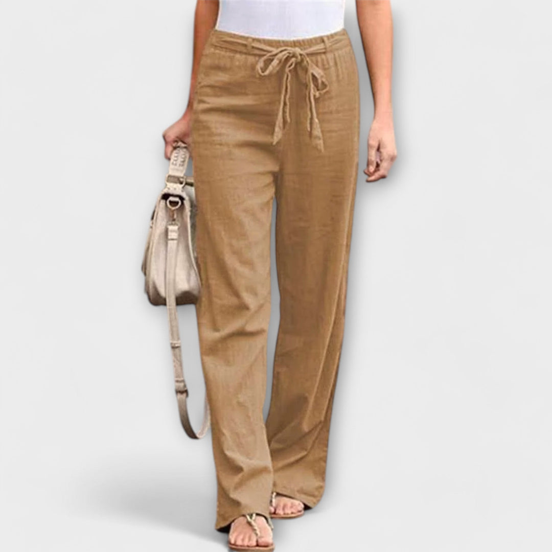 Loreen - Light linen trousers
