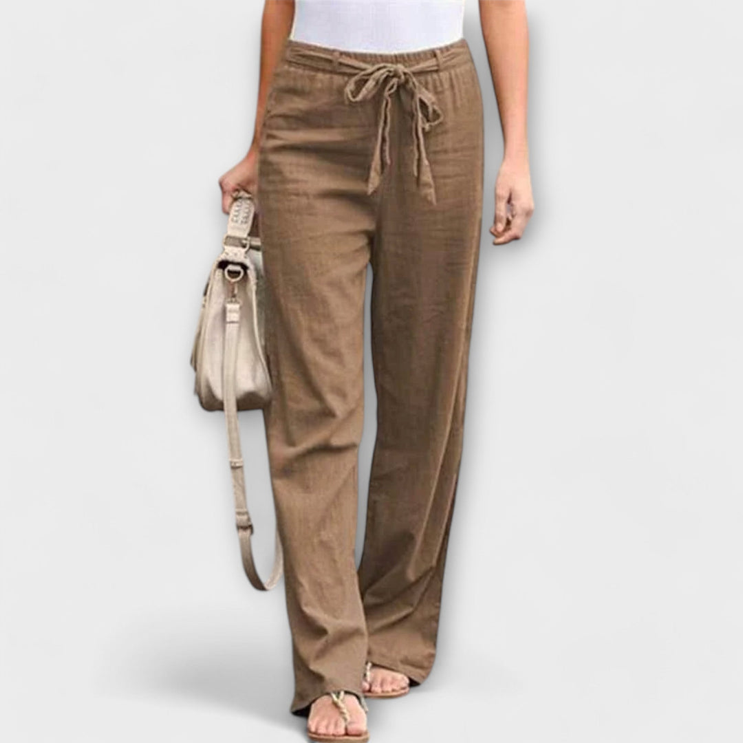 Loreen - Light linen trousers