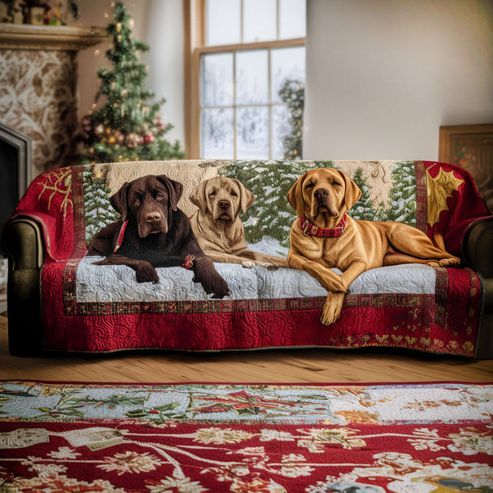 Labrador Legacy Quilted Sofa Cover