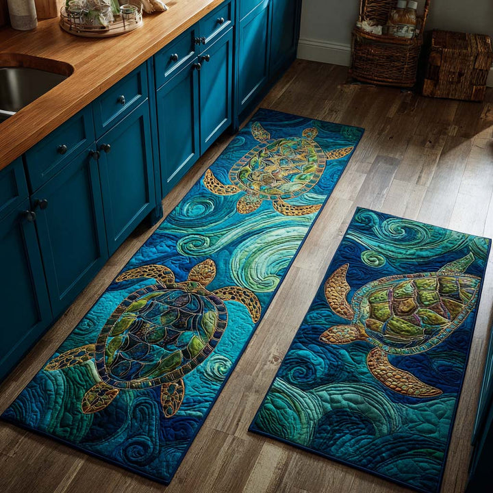Lagoon Grace Kitchen Area Rug