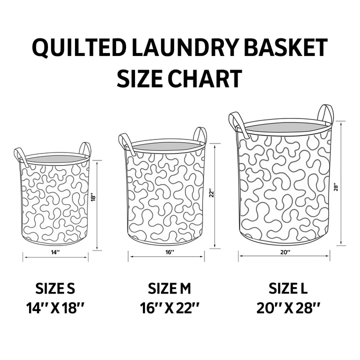 Rustic Companions Quilted Laundry Basket