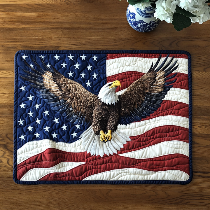 Liberty Eagle Quilted Place Mat