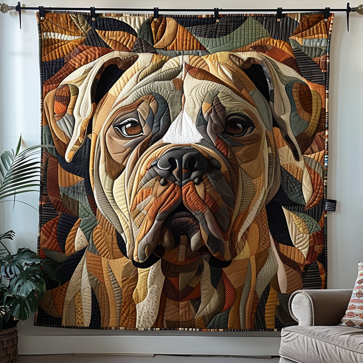 Loyal Companion Quilted Blanket