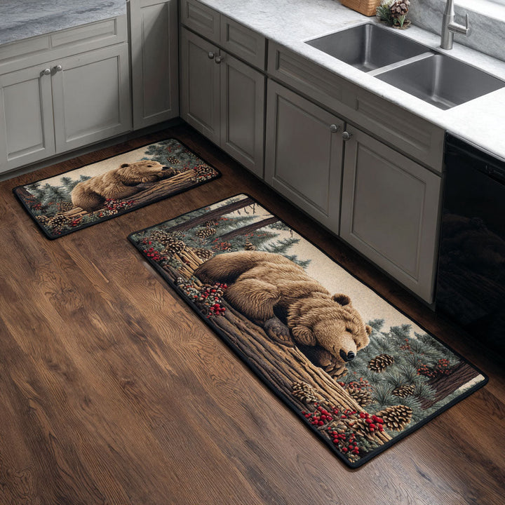 Majestic Bear Kitchen Area Rug
