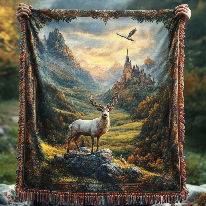 Majestic Peaks Woven Sofa Blanket