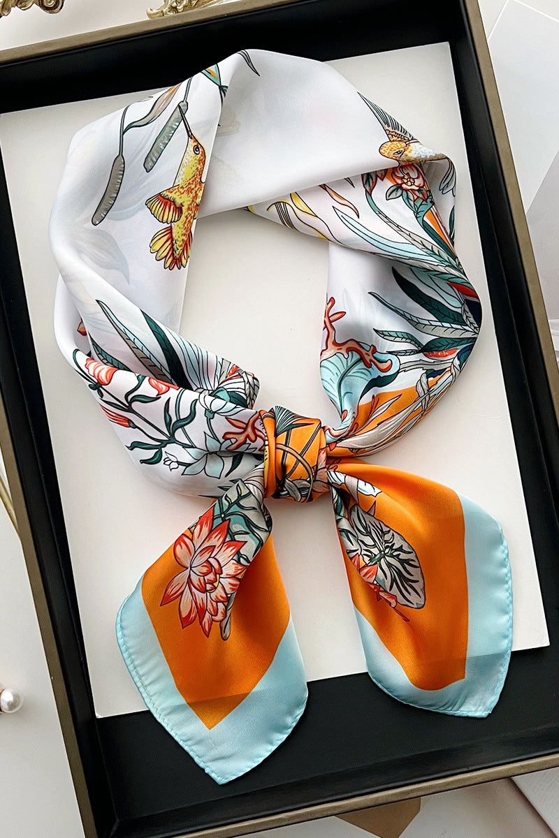 Malene - Cecile's silk scarf