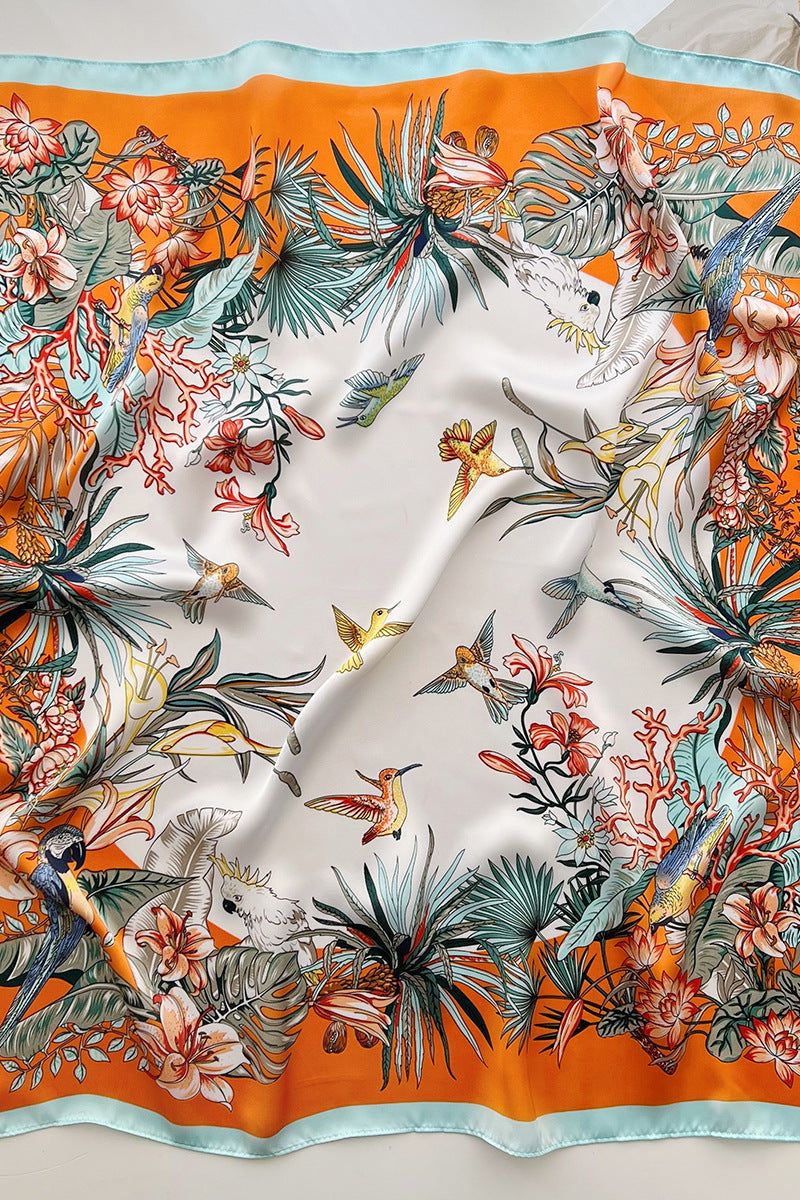 Malene - Cecile's silk scarf