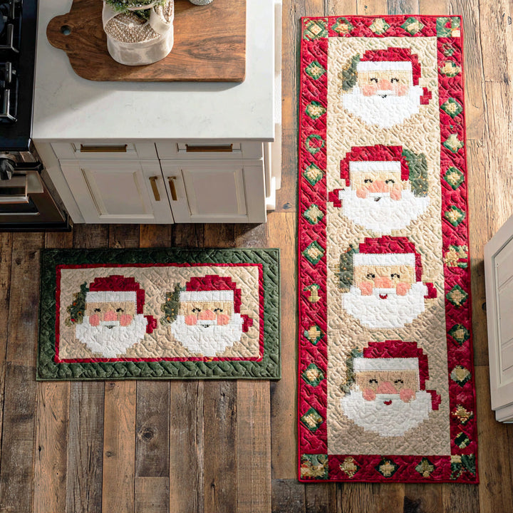 Merry Holiday Glow Kitchen Area Rug