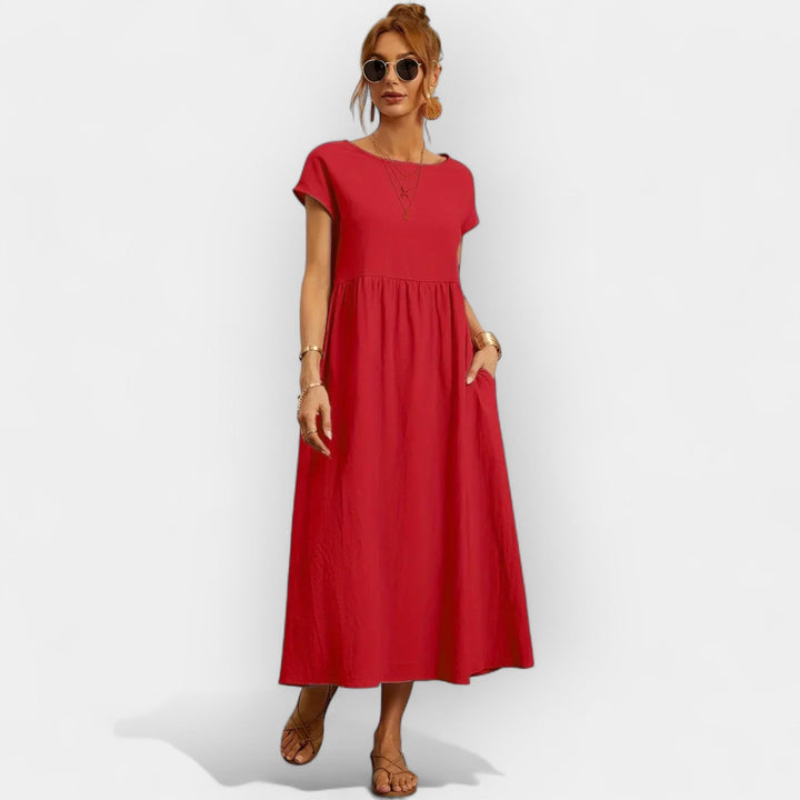 Light cotton dresses with pockets