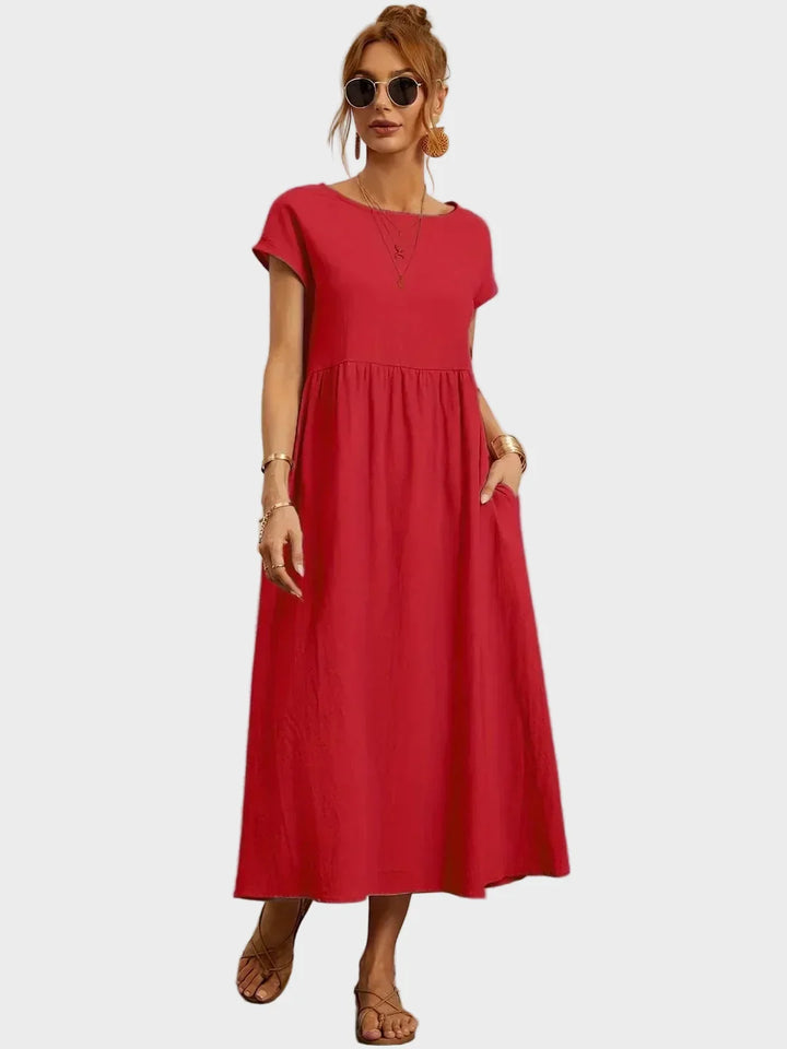 Gabrielle™ - Midi dress with an elegant, timeless style