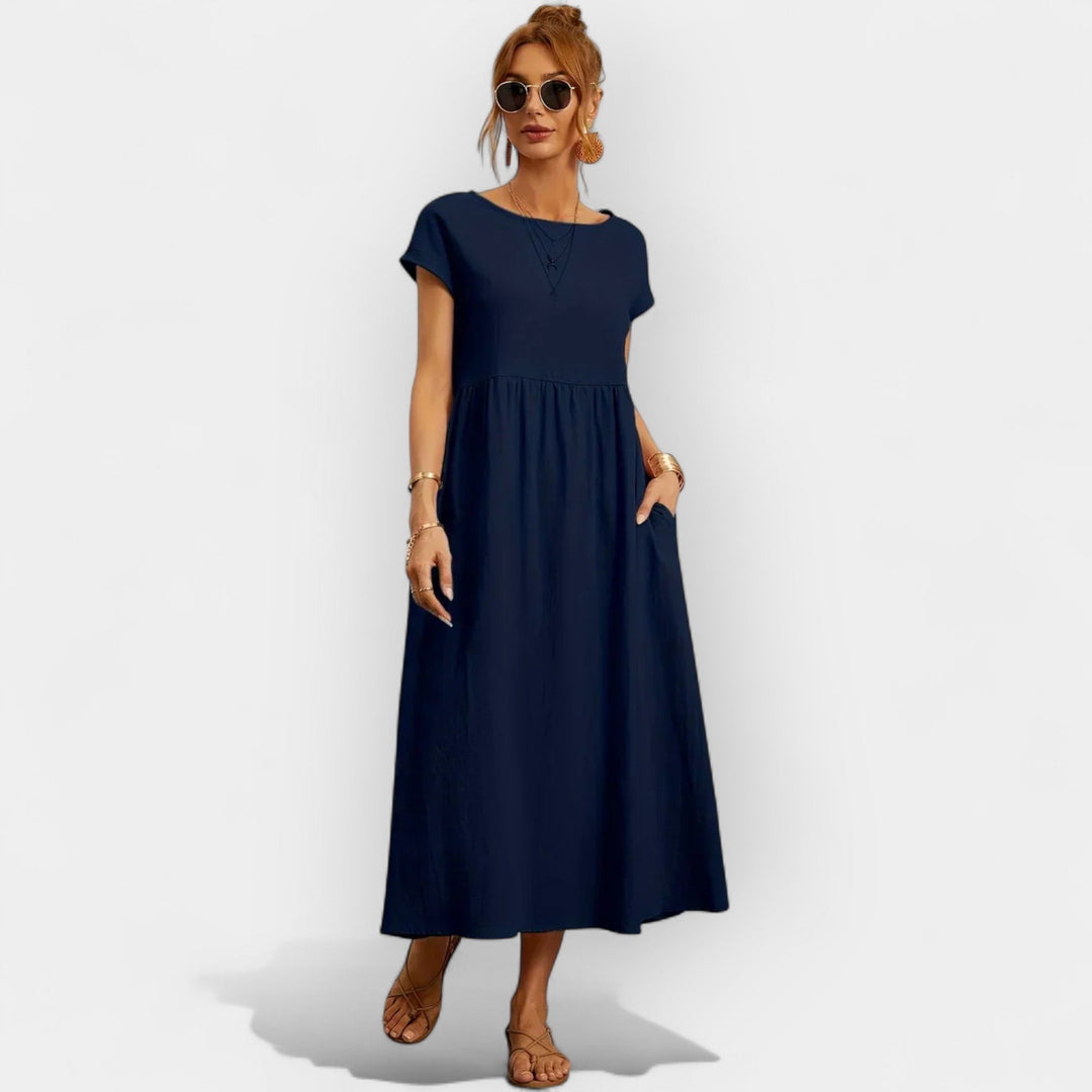 Light cotton dresses with pockets