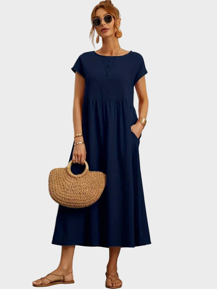 Gabrielle™ - Midi dress with an elegant, timeless style