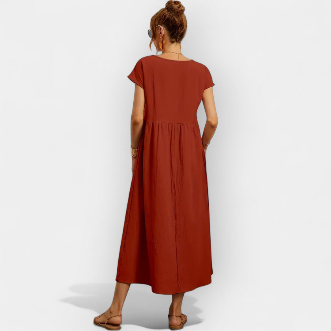 Light cotton dresses with pockets