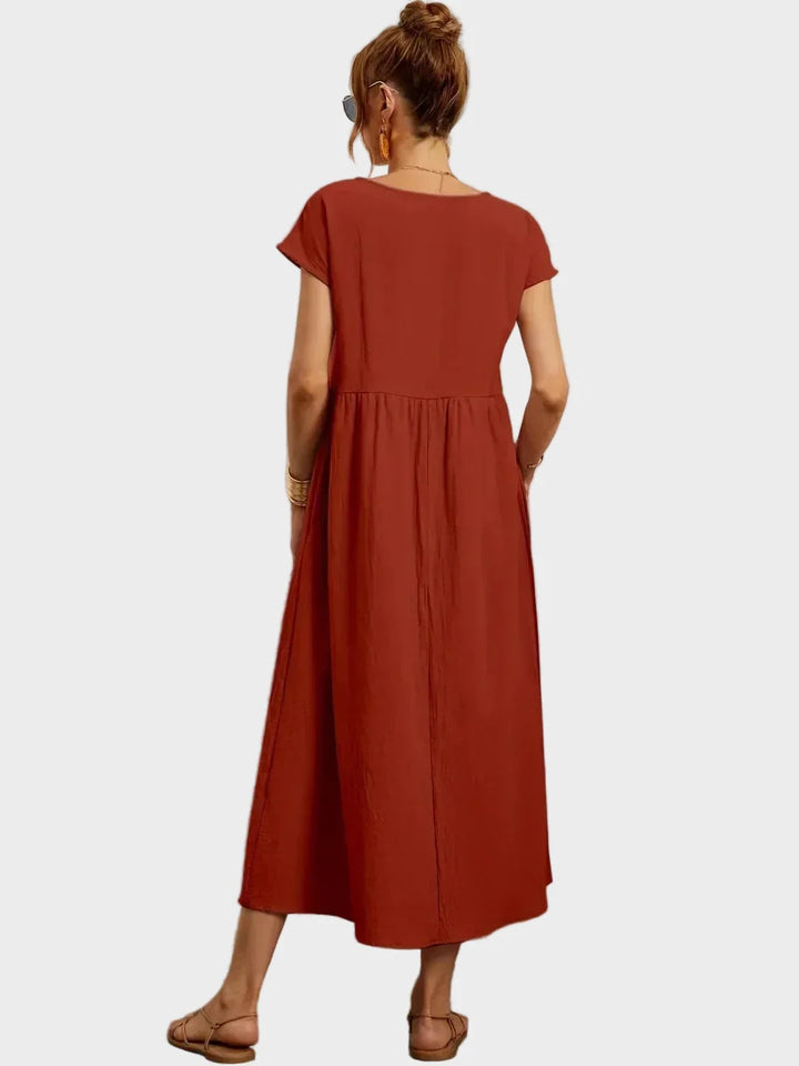 Gabrielle™ - Midi dress with an elegant, timeless style