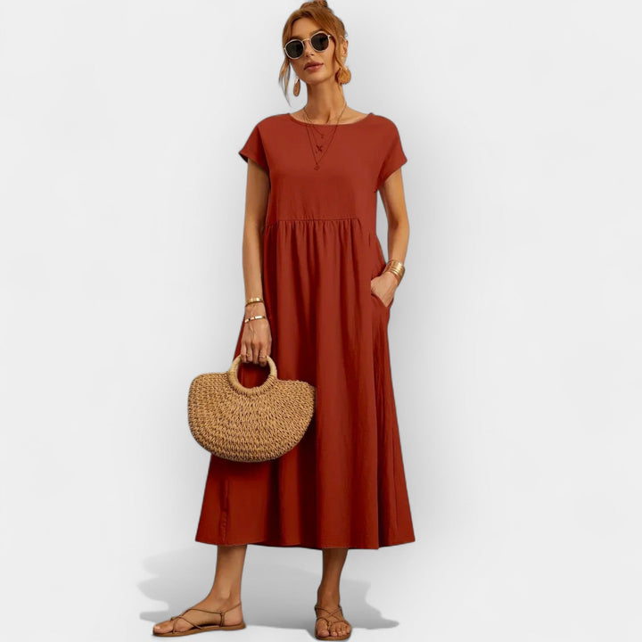 Light cotton dresses with pockets