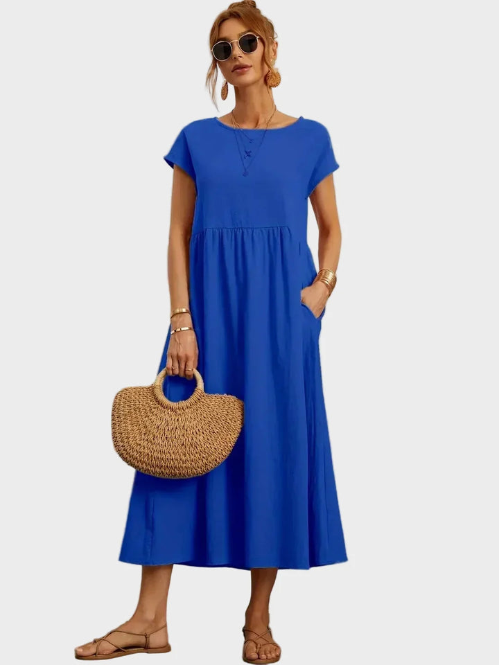 Gabrielle™ - Midi dress with an elegant, timeless style
