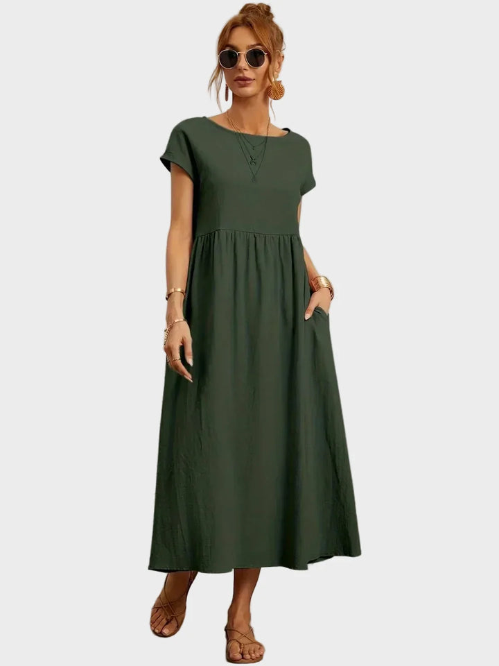 Gabrielle™ - Midi dress with an elegant, timeless style