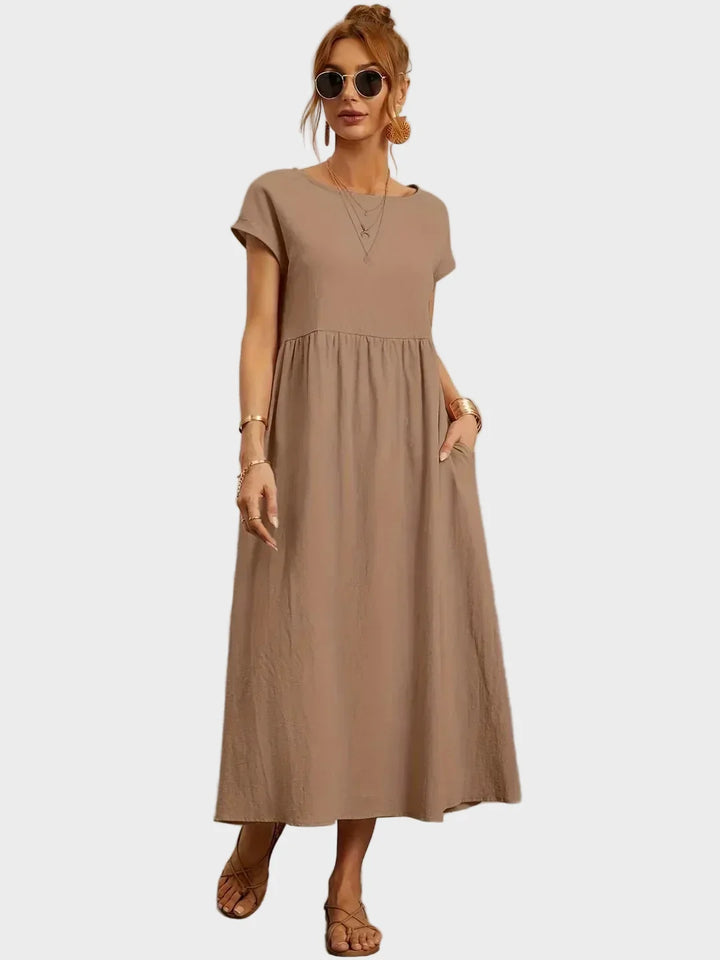 Gabrielle™ - Midi dress with an elegant, timeless style