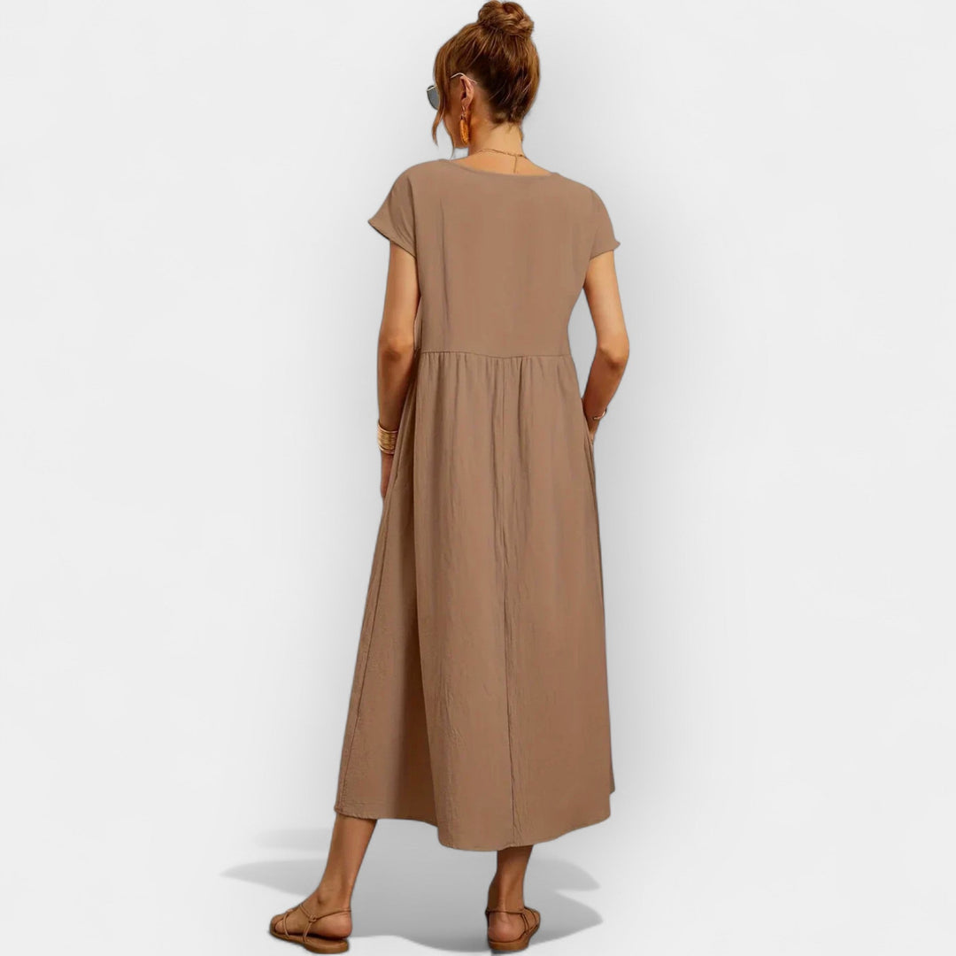 Light cotton dresses with pockets
