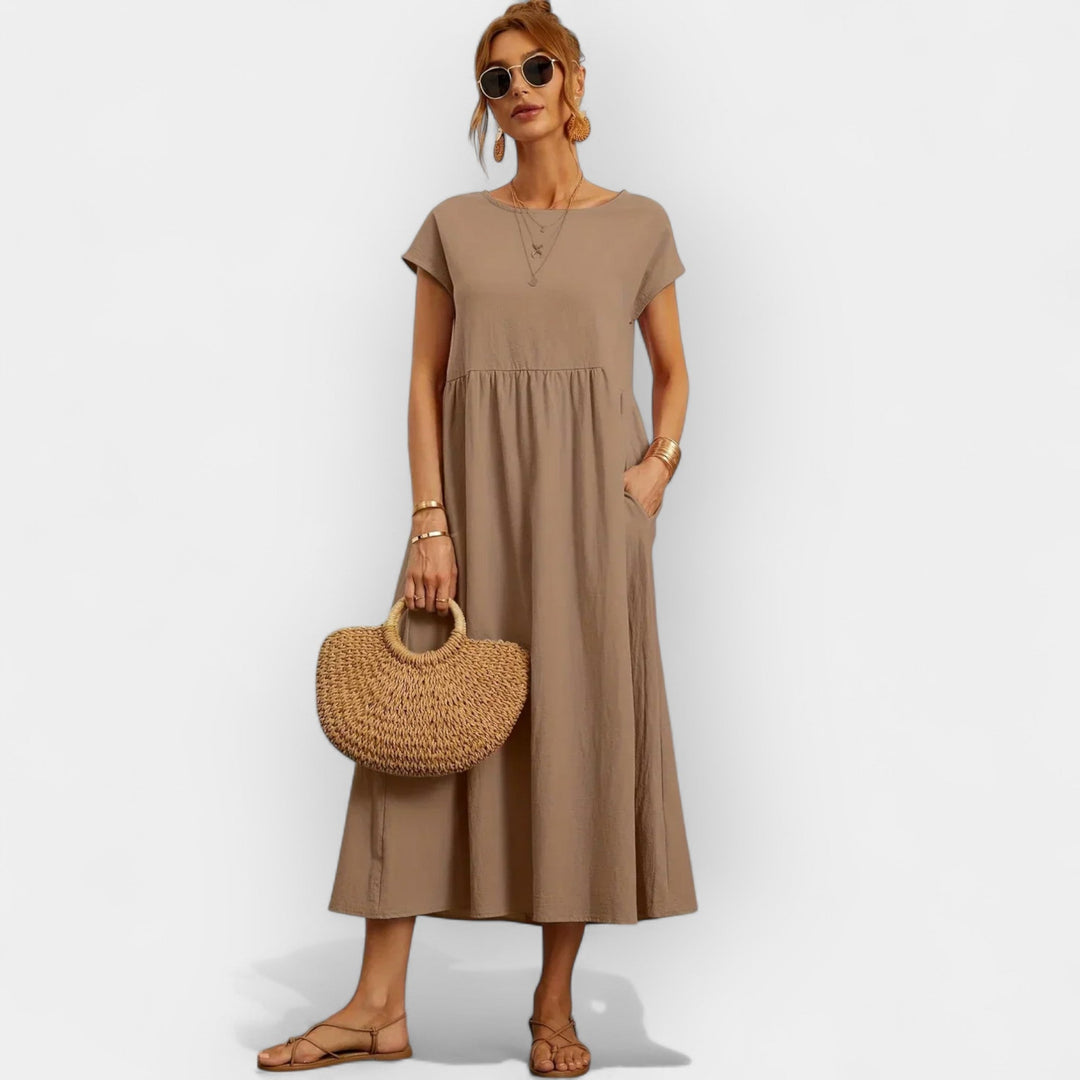 Light cotton dresses with pockets