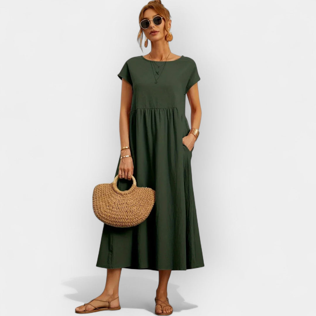 Light cotton dresses with pockets