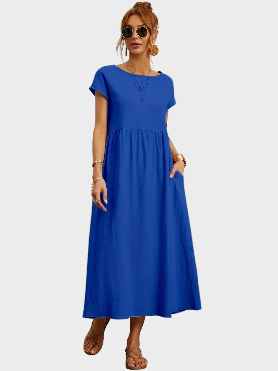 Gabrielle™ - Midi dress with an elegant, timeless style