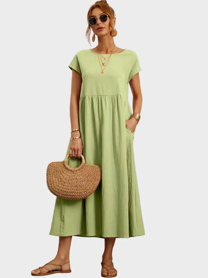 Gabrielle™ - Midi dress with an elegant, timeless style