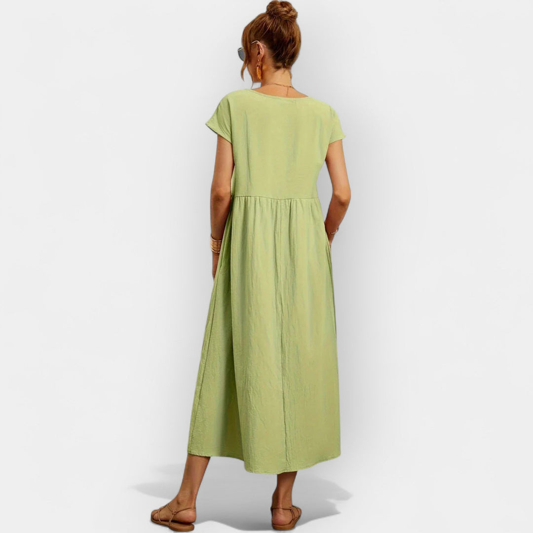 Light cotton dresses with pockets