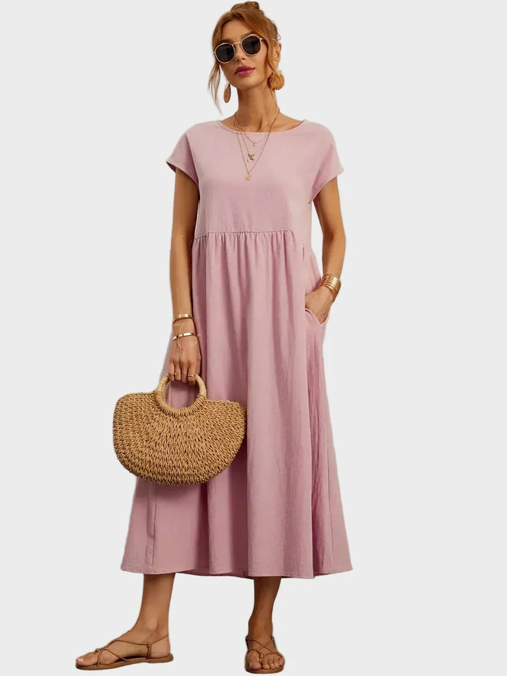 Gabrielle™ - Midi dress with an elegant, timeless style