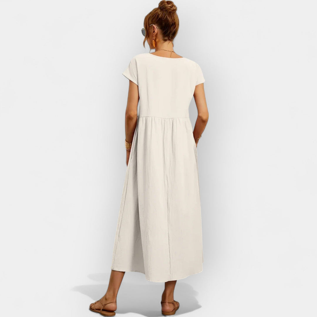 Light cotton dresses with pockets